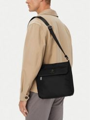 Beverly Hills Polo Club Saszetka CWBEO-BHPC-L-010-10 Czarny. Czarne torby na ramię Beverly Hills Polo Club, bez wzorów, z materiału, bez dodatków. Za 149.99 zł.