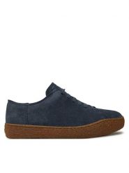 Camper Sneakersy Peu Terreno K100927-012 Granatowy. Niebieskie buty sportowe casual Camper, bez wzorów, ze skóry, bez zapięcia. Za 449.99 zł.