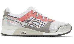 Męskie buty do biegania podzielony język GEL-LYTE III OG. Białe buty turystyczne ASICS, bez wzorów, bez zapięcia, do biegania, asics gel lyte. Za 612.00 zł.