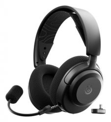 Steelseries Arctis Nova 3P Zestaw słuchawkowy Bezprzewodowy Opaska na głowę Gaming USB Type-C Bluetooth Czarny. Czarne słuchawki bezprzewodowe STEELSERIES. Za 612.99 zł.