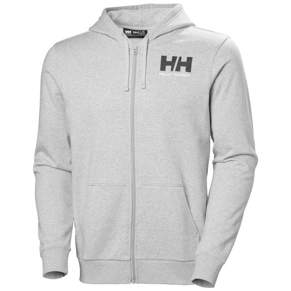 Bluza z kapturem z pełnym zamkiem błyskawicznym Helly Hansen Logo. Niebieskie bluzy z kapturem Helly Hansen, na lato, l, bez wzorów, z bawełny, z kapturem. Za 356.15 zł.
