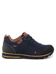CMP Trekkingi Elettra Low Hiking Shoe Wp 38Q4617 Granatowy. Niebieskie buty trekkingowe CMP, bez wzorów, ze skóry, bez zapięcia. Za 299.99 zł.