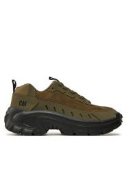 CATerpillar Sneakersy Intruder Lite P726127 Zielony. Zielone buty sportowe casual CATerpillar, bez wzorów, ze skóry, bez zapięcia. Za 499.99 zł.