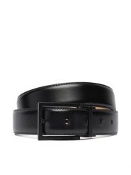 Calvin Klein Pasek Męski Square Buckle 32Mm Adj LV04D7026G Czarny. Czarne paski CALVIN KLEIN, bez wzorów, ze skóry. Za 219.99 zł.