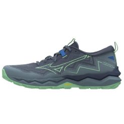 Buty do biegania Mizuno Wave Daichi 9. Szare buty do biegania Mizuno, bez wzorów, z materiału, bez zapięcia, do biegania, mizuno wave. Za 577.00 zł.