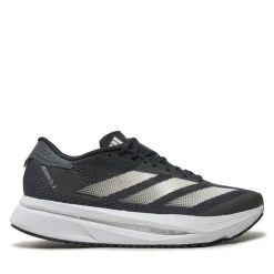 Buty do biegania adidas. Czarne buty do biegania Adidas, bez wzorów, bez zapięcia, do biegania. Za 599.99 zł.
