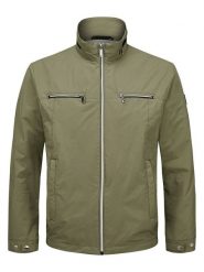 Milestone Kurtka przejściowa "Brandon" w kolorze khaki rozmiar: 54. Brązowe kurtki Milestone, bez wzorów, bez kaptura. Za 173.99 zł.