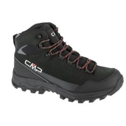 Buty trekkingowe męskie CMP Myzar Mid. Czarne trekkingi CMP, bez wzorów, z gumy, bez zapięcia. Za 388.33 zł.
