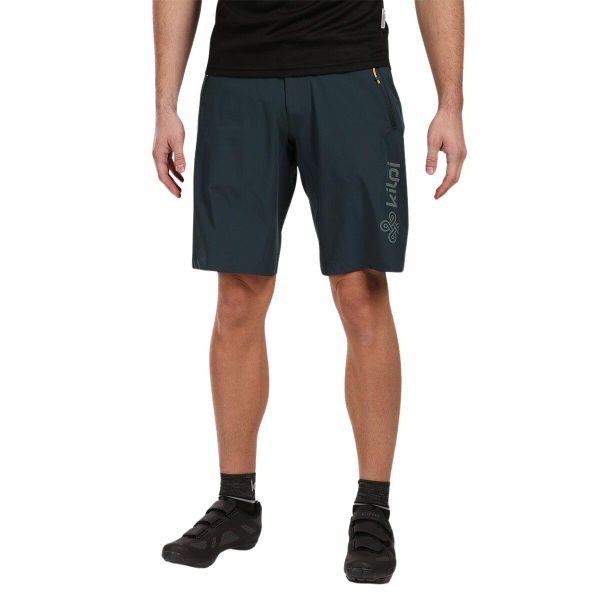 Męskie spodenki na rower freestyle cyckling Kilpi HIXON-M. Zielone spodenki rowerowe Kilpi, l, bez wzorów, z materiału, rowerowe. Za 292.95 zł.