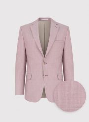 PAKO LORENTE - Rożowa marynarka garniturowa wełna. Czerwone garnitury Pako Lorente, m, bez wzorów, z wełny. Za 849.99 zł.