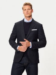 Boss Marynarka H-Hutson 50528083 Granatowy Slim Fit. Niebieskie garnitury Boss, m, bez wzorów, z wełny. Za 1,269.00 zł.