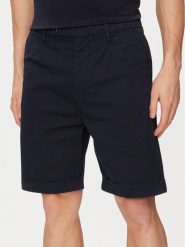 Guess Szorty materiałowe Noah M4GD14 WG3QA Granatowy Slim Fit. Niebieskie szorty Guess, m, z aplikacjami, z bawełny. Za 379.99 zł.