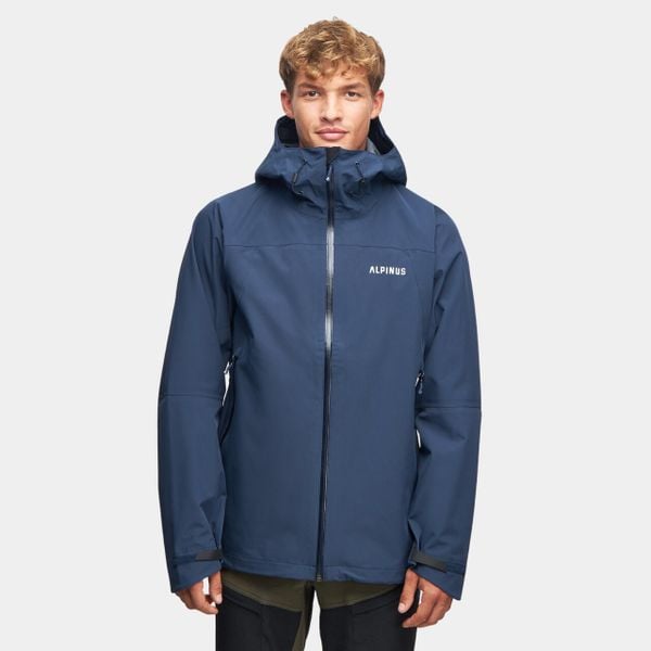 Kurtka trekkingowa męska Alpinus Collarada granatowa. Niebieskie kurtki Alpinus, na lato, l, bez wzorów, z poliesteru, bez kaptura. Za 549.00 zł.