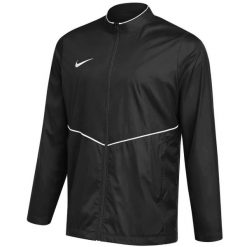 Kurtka męska Nike Park 26 Rain. Czarne kurtki Nike, m, bez wzorów, z materiału, bez kaptura. Za 141.99 zł.
