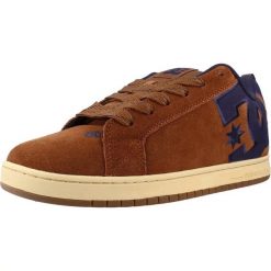 Buty DC EDYS100014 Brązowy. Brązowe buty turystyczne DC Shoes, bez wzorów, z tkaniny, bez zapięcia, na fitness i siłownię. Za 361.99 zł.