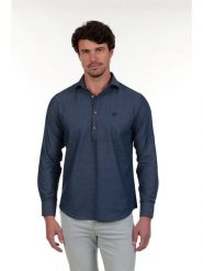 The Time of Bocha Koszula - Regular fit - w kolorze granatowym rozmiar: S. Niebieskie koszule The Time of Bocha, s, bez wzorów, z bawełny, bez kołnierzyka, bez ramiączek. Za 130.99 zł.