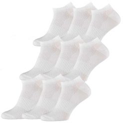 Xtreme Skarpety do tenisówek fitness, 9 par, biały. Białe skarpety XTREME SOCKSWEAR, bez wzorów. Za 181.99 zł.