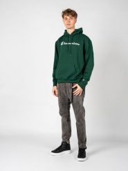 Champion Bluza "Hoodie" | HBGF89HY07718 | Mężczyzna | Zielony. Zielone bluzy Champion, m, bez wzorów, z bawełny, bez kaptura. W wyprzedaży za 159.00 zł.
