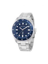 Nautica Zegarek Finn World NAPFWF407 Srebrny. Szare, analogowe zegarki Nautica, srebrne. Za 659.99 zł.