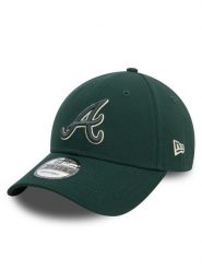 New Era Czapka z daszkiem Seasonal World Series Atlanta Braves 9FORTY 60580833 Zielony. Zielone czapki z daszkiem New Era, bez wzorów, z bawełny. Za 139.99 zł.