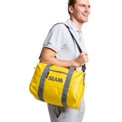 Torba Duffle Slam Wr S Dorosłych. Brązowe torby na ramię SLAM, bez wzorów, z materiału, na ramię, z nadrukiem, bez dodatków. Za 206.65 zł.
