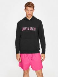 Calvin Klein Underwear Bluza 000NM1966E Czarny Regular Fit. Czarne bluzy Calvin Klein Underwear, l, bez wzorów, z syntetyku, bez kaptura. Za 199.99 zł.