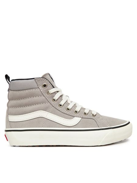 Vans Sneakersy MTE Sk8-Hi Insulated VN000EB4KAQ1 Szary. Szare buty sportowe casual Vans, bez wzorów, ze skóry, bez zapięcia. Za 349.99 zł.