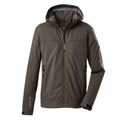 Kurtka męska Killtec - Vojak MN SOFTSHELL JCKT B. Brązowe kurtki KILLTEC, m, bez wzorów, z softshellu, bez kaptura. W wyprzedaży za 225.00 zł.