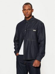 Calvin Klein Jeans Koszula jeansowa J30J326584 Granatowy Regular Fit. Niebieskie koszule Calvin Klein Jeans, m, bez wzorów, z bawełny, bez kołnierzyka, bez ramiączek. Za 279.99 zł.