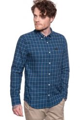KOSZULA LEE BUTTON DOWN WASHED BLUE L880RMLR 112123416. Niebieskie koszule Lee, l, bez wzorów, bez kołnierzyka, bez ramiączek. Za 139.99 zł.