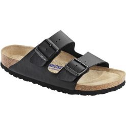 Klapki turystyczne uniseks Birkenstock Arizona 551251 Black. Czarne klapki Birkenstock, z materiału. Za 562.00 zł.