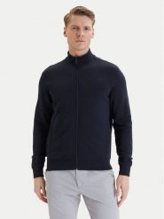 Bugatti Bluza 8750-15070E Granatowy Regular Fit. Niebieskie bluzy Bugatti, m, bez wzorów, z bawełny, bez kaptura. Za 509.99 zł.