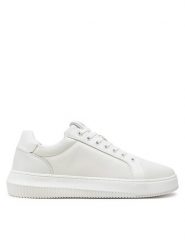 Calvin Klein Jeans Sneakersy Chunky YM0YM01124 Biały. Białe buty sportowe casual Calvin Klein Jeans, bez wzorów, z jeansu, bez zapięcia. Za 409.99 zł.