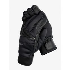 Rękawiczki wiatroszczelne Ziener Ganno WS. Czarne rękawiczki Ziener, na zimę, bez wzorów. Za 240.99 zł.