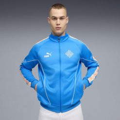 Męska kurtka Islandii KING Anthem PUMA. Białe kurtki Puma, m, bez wzorów, bez kaptura, do biegania. Za 389.00 zł.