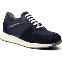 Sneakersy STRELLSON - Trail 4010002633 Dark Blue 402. Niebieskie buty sportowe casual Strellson, bez wzorów, z materiału, bez zapięcia. W wyprzedaży za 199.00 zł.