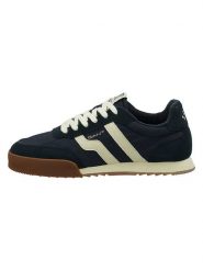 GANT Footwear Skórzane sneakersy "Baylle" w kolorze granatowym rozmiar: 44. Niebieskie buty sportowe casual GANT Footwear, bez wzorów, bez zapięcia. Za 346.63 zł.