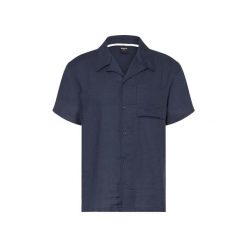 Koszula plażowa BOSS Vida_Shirt BLU (50540154-413). Niebieskie t-shirty sportowe Boss, bez wzorów, bez ramiączek. Za 379.00 zł.
