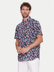 Bugatti Koszula 9450 58333A Granatowy Slim Fit. Niebieskie koszule Bugatti, m, bez wzorów, z bawełny, bez kołnierzyka, bez ramiączek. Za 139.99 zł.