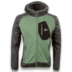Bluza Ande Bregaglia Dorośli. Zielone bluzy bez kaptura Ande, s, bez wzorów, z elastanu, bez kaptura. Za 347.99 zł.