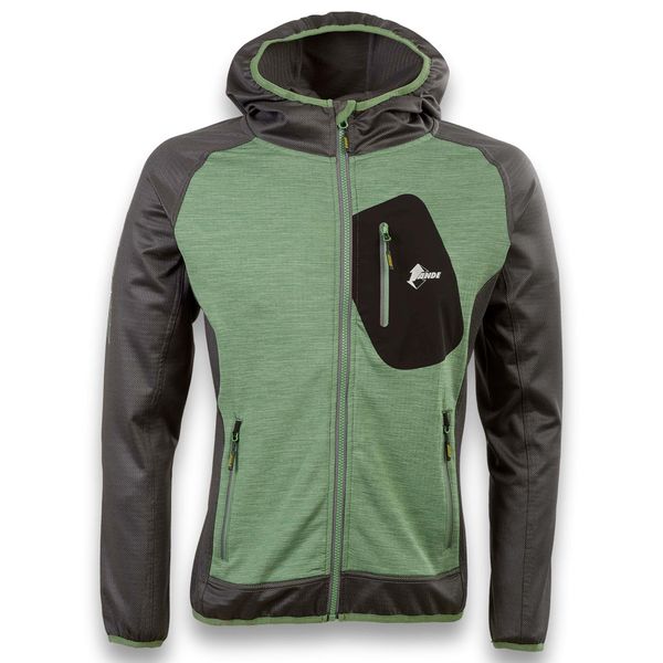 Bluza Ande Bregaglia Dorośli. Zielone bluzy bez kaptura Ande, s, bez wzorów, z elastanu, bez kaptura. Za 347.99 zł.
