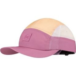 Czapka z daszkiem BUFF 5 PANEL GO CAP DOMUS AZALEA. Czerwone czapki z daszkiem Buff, bez wzorów, z materiału. Za 169.90 zł.