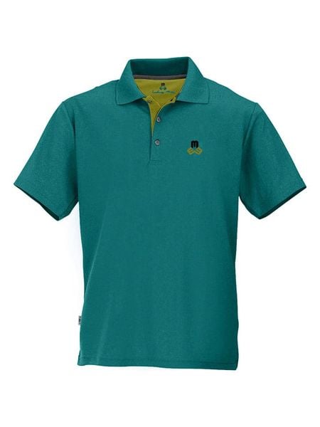 Maul Sport Funkcyjna koszulka polo "Spierz fresh" w kolorze zielonym rozmiar: 60. Zielone koszulki polo Maul Sport, bez wzorów, z materiału, bez ramiączek, outdoorowe. Za 104.99 zł.