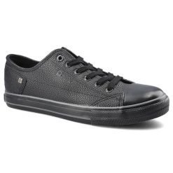 Czarne Trampki Big Star Męskie Stylowe Obuwie. Czarne trampki BIG STAR, m, bez wzorów, bez zapięcia. Za 95.00 zł.
