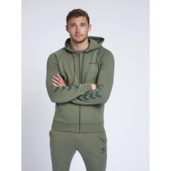 Bluza z kapturem Hummel hmlISAM. Zielone bluzy Hummel, m, bez wzorów, z kapturem. Za 265.00 zł.
