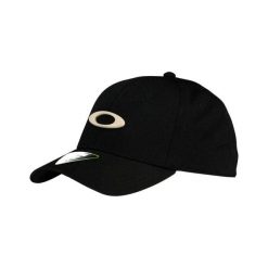 Czapka z daszkiem Oakley TINCAN FOS911545-04N. Czarne czapki z daszkiem Oakley, na lato, bez wzorów, z elastanu. Za 112.58 zł.