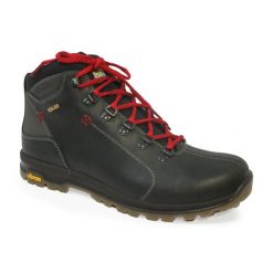 Buty trekkingowe męskie Grisport 12905D146G. Czarne buty turystyczne Grisport, bez wzorów, bez zapięcia, trekkingowe. Za 425.70 zł.