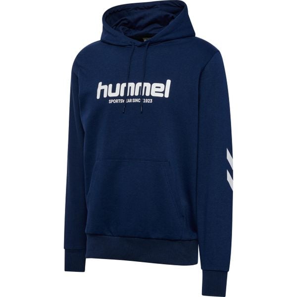 Bluza z kapturem Hummel Legacy 2.0. Niebieskie bluzy z kapturem Hummel, bez wzorów, z kapturem. Za 256.00 zł.