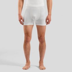Bokserki męskie Odlo Boxer PERFORMANCE LIGHT ECO. Białe bokserki ODLO, m, bez wzorów. Za 189.99 zł.