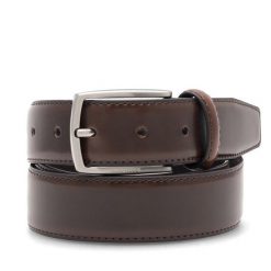 Pasek Męski Gino Rossi. Brązowe paski Gino Rossi, bez wzorów. Za 149.99 zł.